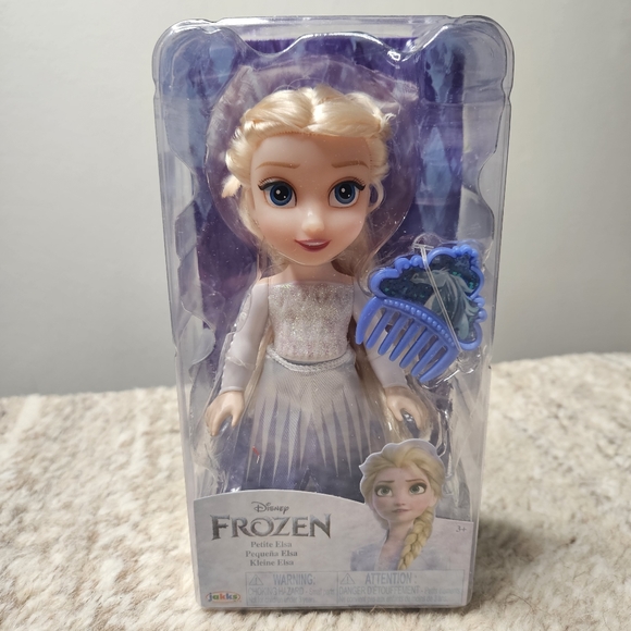 Disney Frozen Snow Queen Elsa Petite Doll Jakks Pacific - Picture 3 of 4